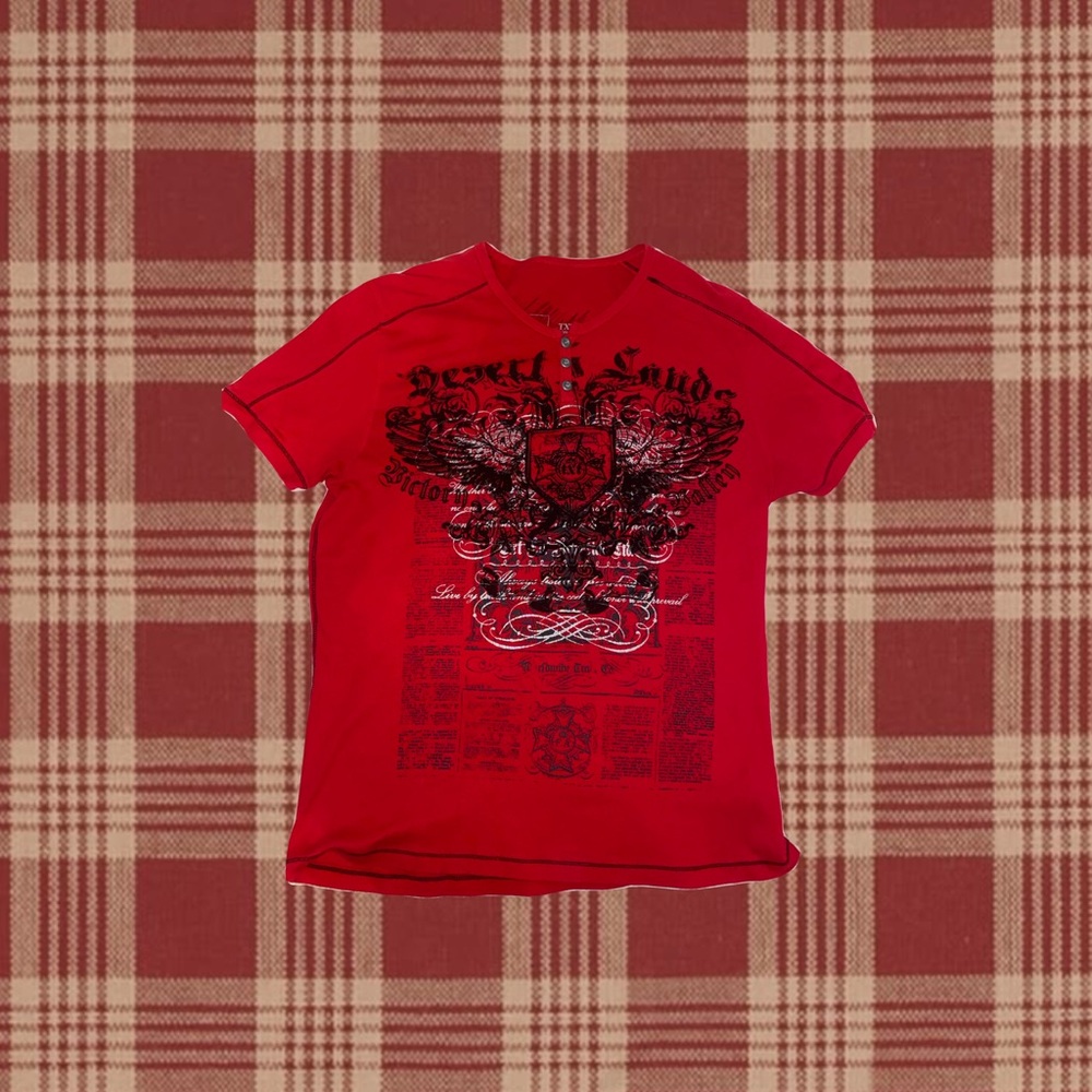 Red Graphic T-Shirt